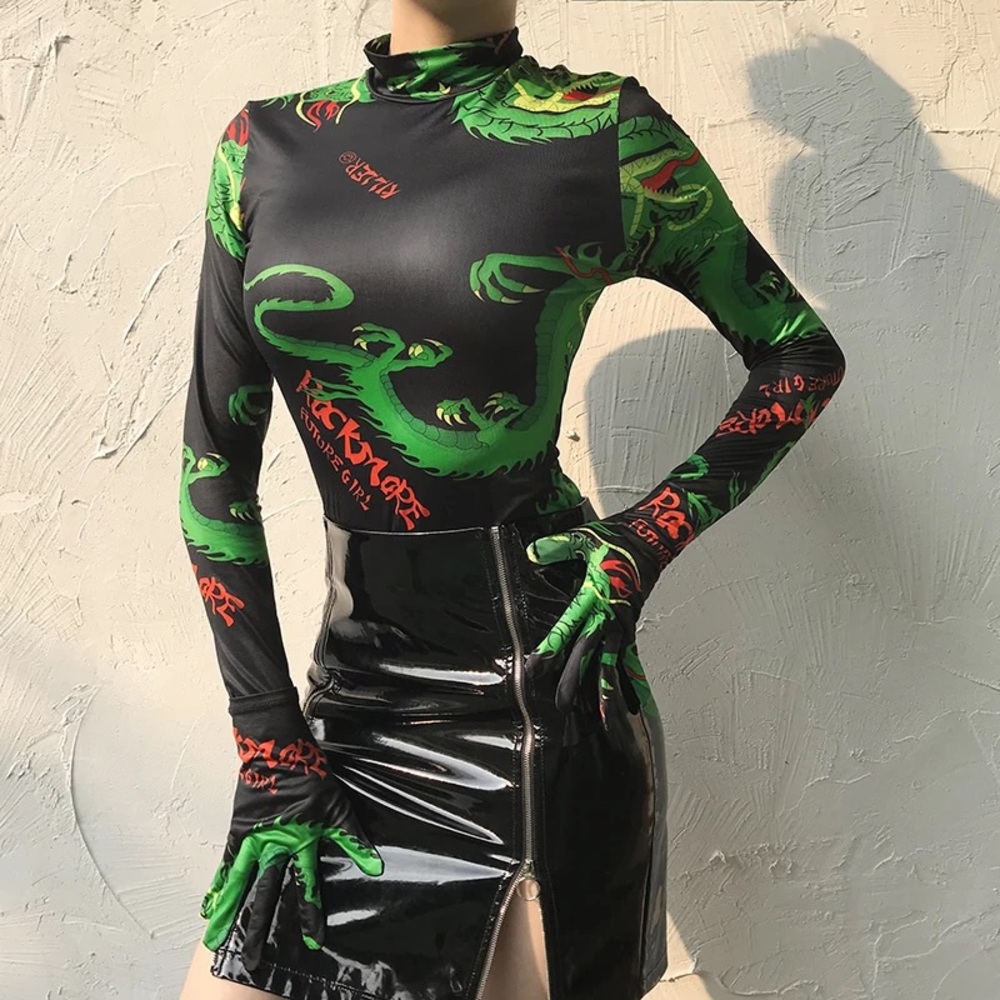 Two piece bodysuit🤯 Rockmore bodysuit